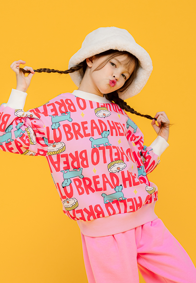 M.타르트 헬로 맨투맨 티